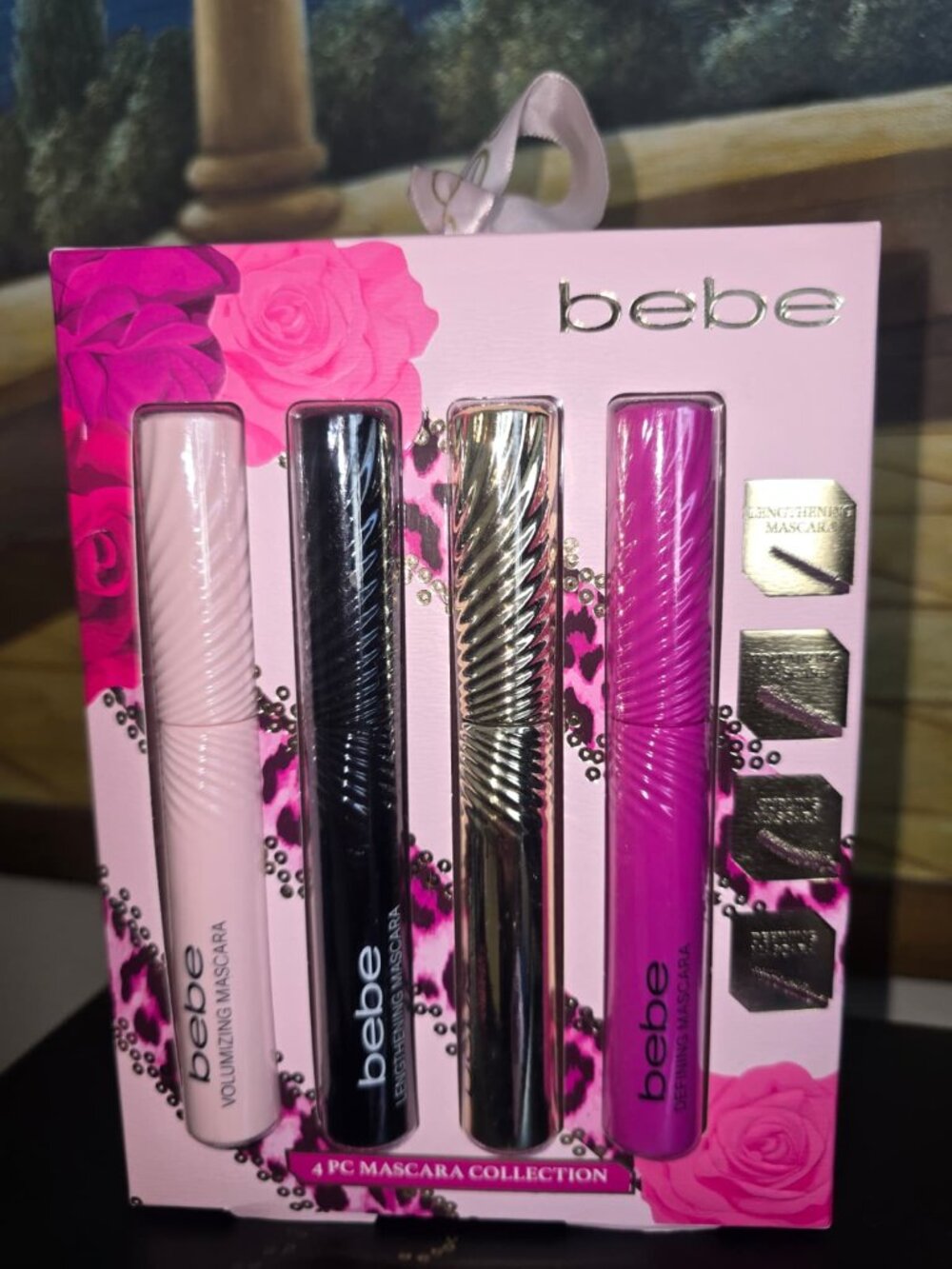 Bebe Mascara Set 4 Pc Collection Volumizing Lengthening Defining New